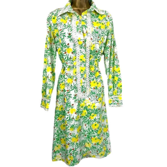 Lilly Pulitzer Dresses & Skirts - Vintage 60s The Lilly by Lilly Pulitzer Lady Bug Print! EXTREMELY RARE - P2P 41"